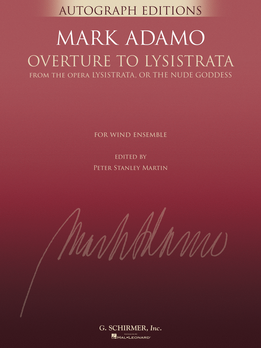 Overture To Lysistrata (score)