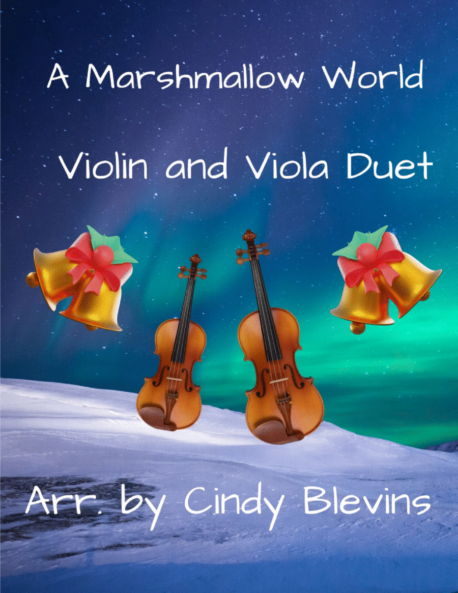 A Marshmallow World String Duet scores gallery preview page 1