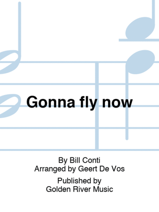 Book cover for Gonna fly now
