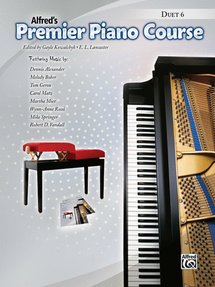 Book cover for Premier Piano Course Duet, Book 6
