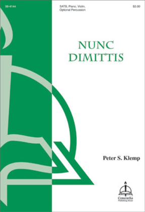 Book cover for Nunc Dimittis (Klemp)