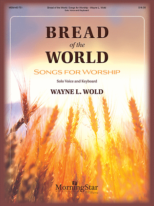 Book cover for Bread of the World: Songs for Worship