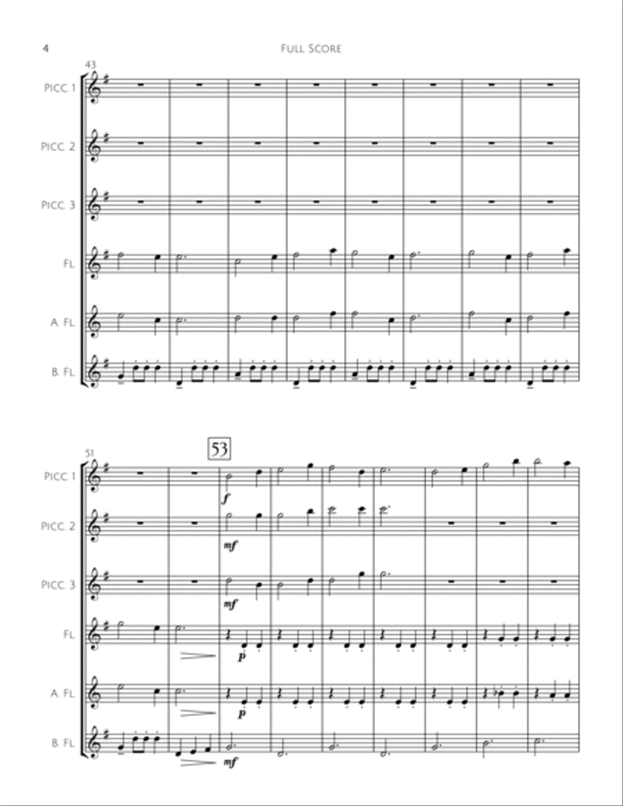 The Chipmunk Song The Chipmunk Song Woodwind Ensemble scores gallery preview page 5