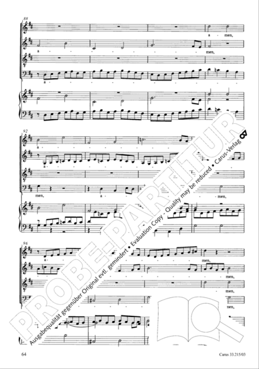 Magnificat Magnificat 4-Part scores gallery preview page 65