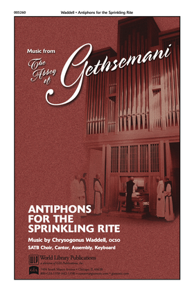 Book cover for Antiphons for the Sprinkling Rite