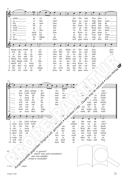 Chorbuch zum EG: K/F (ab 10 Ex)