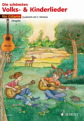 Die Schonsten Volks - Und Kinderlieder 1-2 Guitars (german)