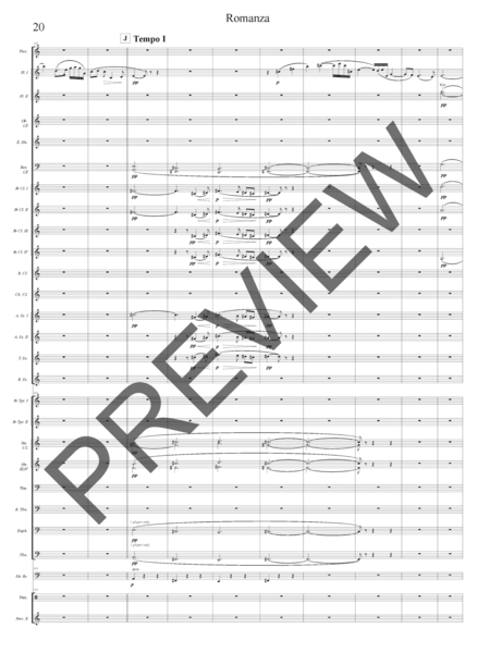 Romanza from Symphony No. 5 (Symphonic Series) - Full Score Only image number null