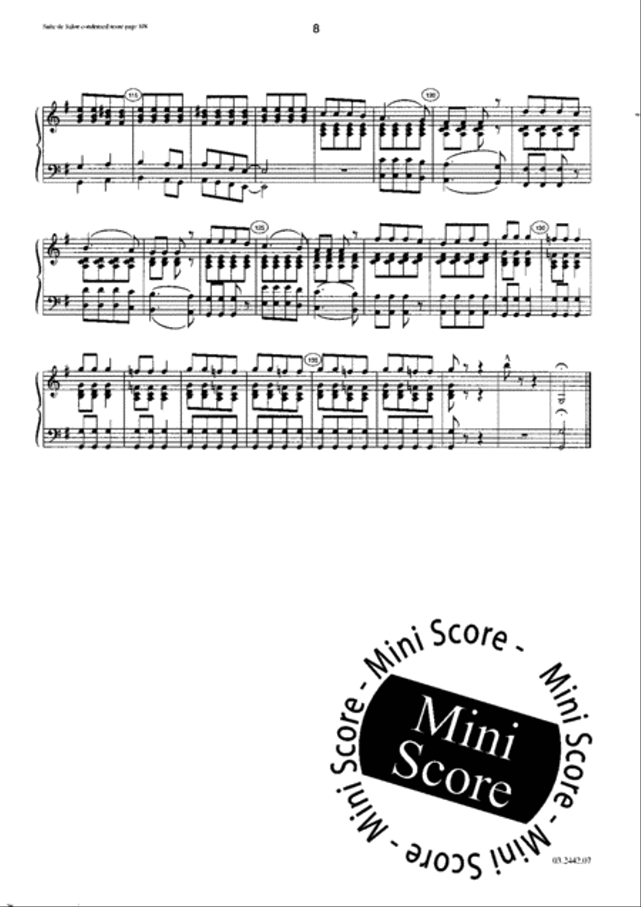 Suite de Salon Concert Band scores gallery preview page 39