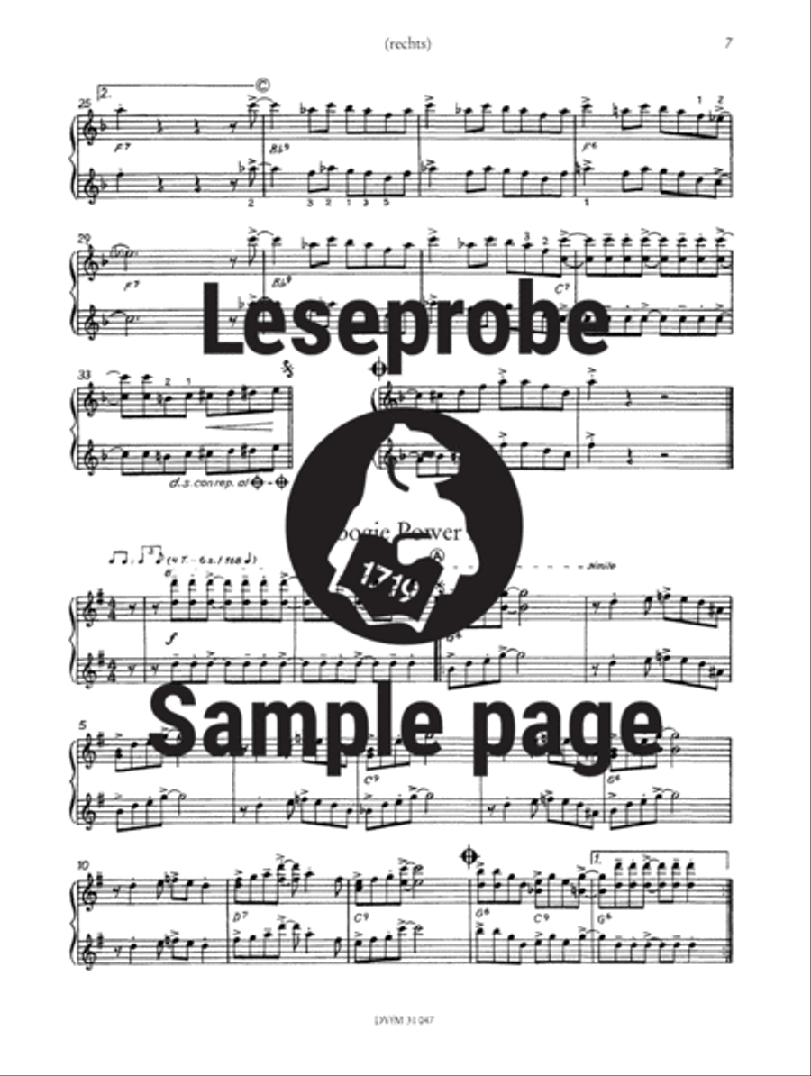 Jazz Parnassus Four-Handed Piano Duet scores gallery preview page 5