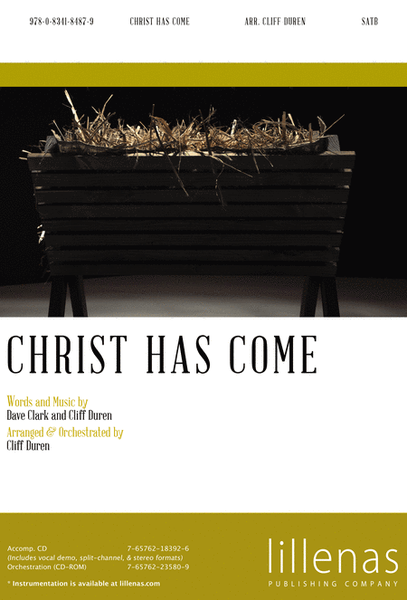 Christ Has Come - Orchestration (CD-ROM) - ORA