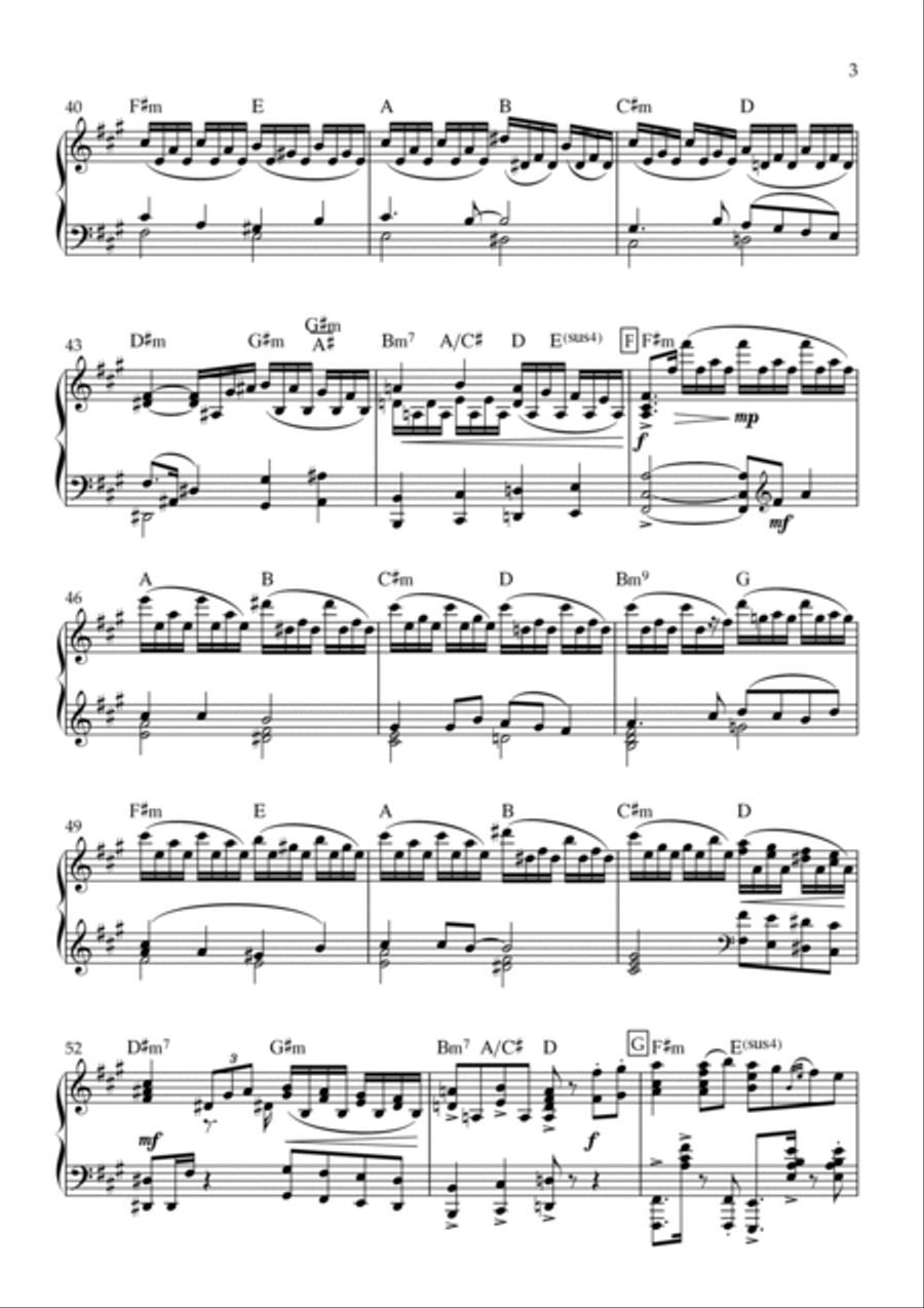 Riddle Piano Solo scores gallery preview page 3