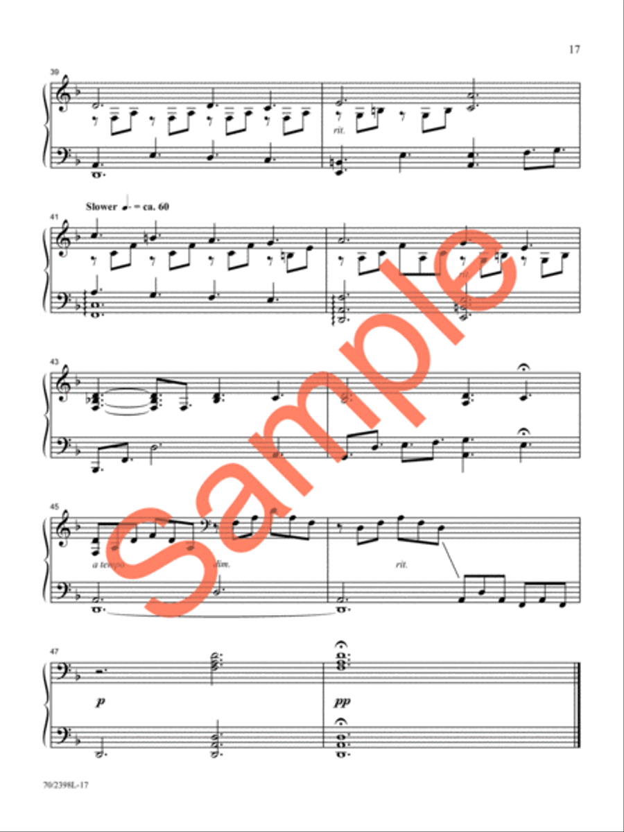 Rest for Your Soul Piano Solo scores gallery preview page 15