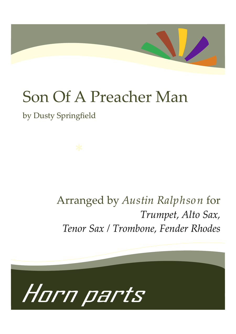 Son Of A Preacher Man Small Ensemble scores gallery preview page 1