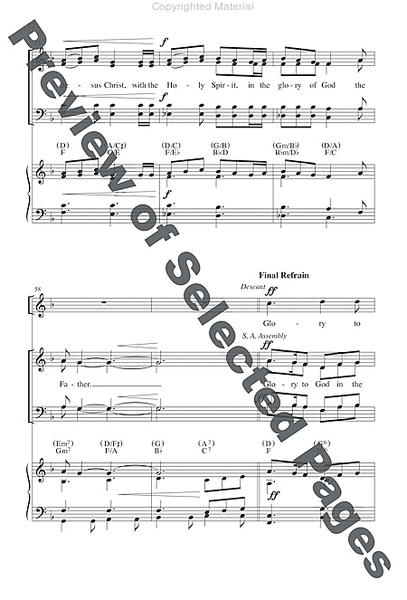 Storrington Mass - Choral / Accompaniment edition