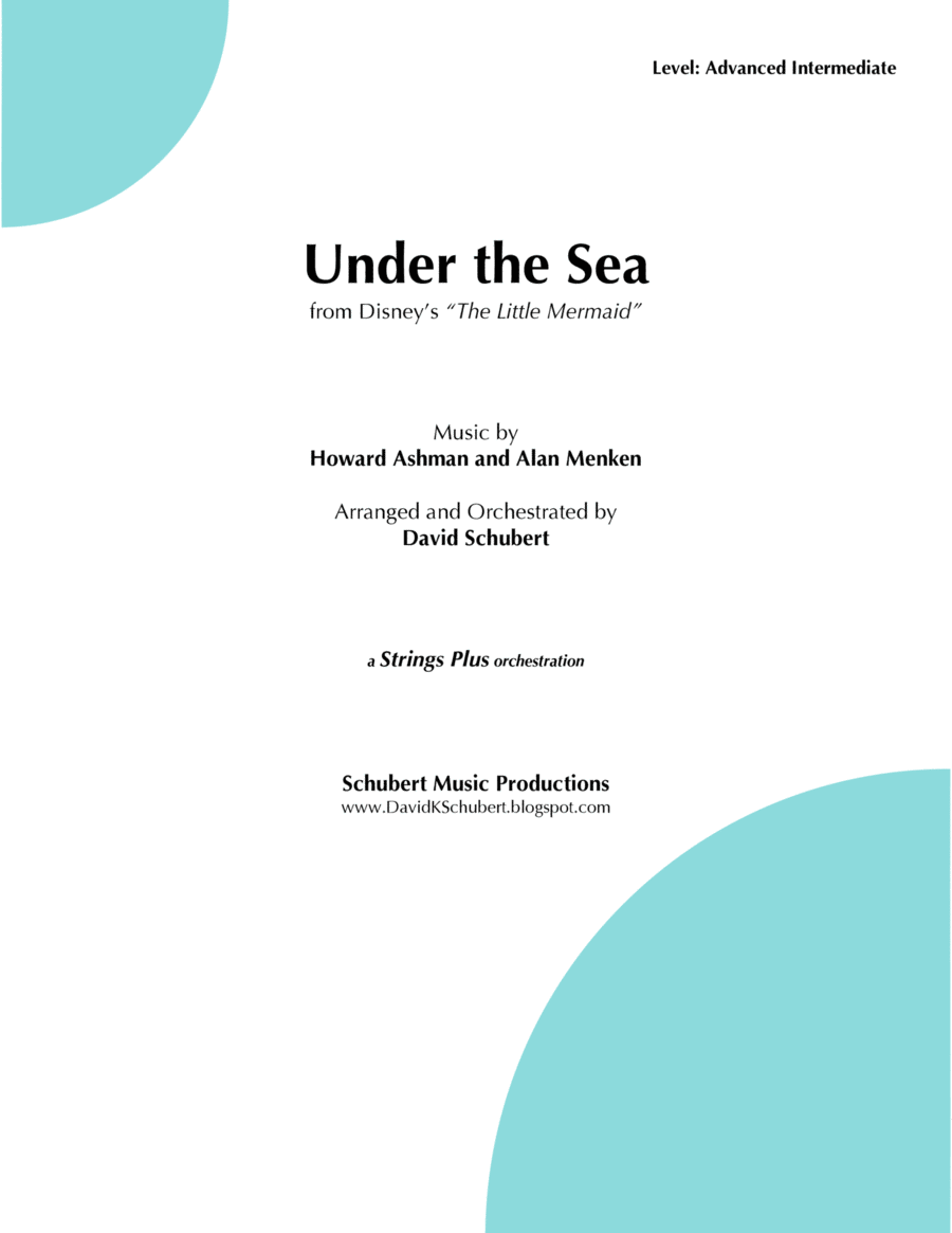 Under The Sea - Score Only image number null