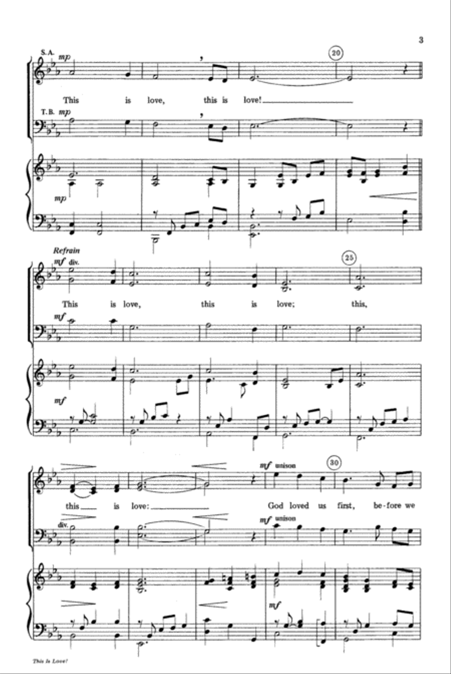 This Is Love 4-Part scores gallery preview page 3