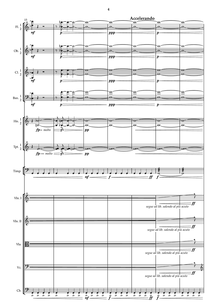 Çelişki for Orchestra Full Orchestra scores gallery preview page 5
