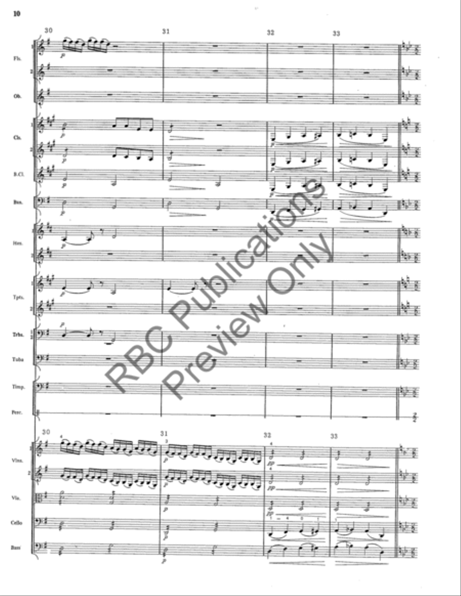Light Cavalry Overture Full Orchestra scores gallery preview page 11