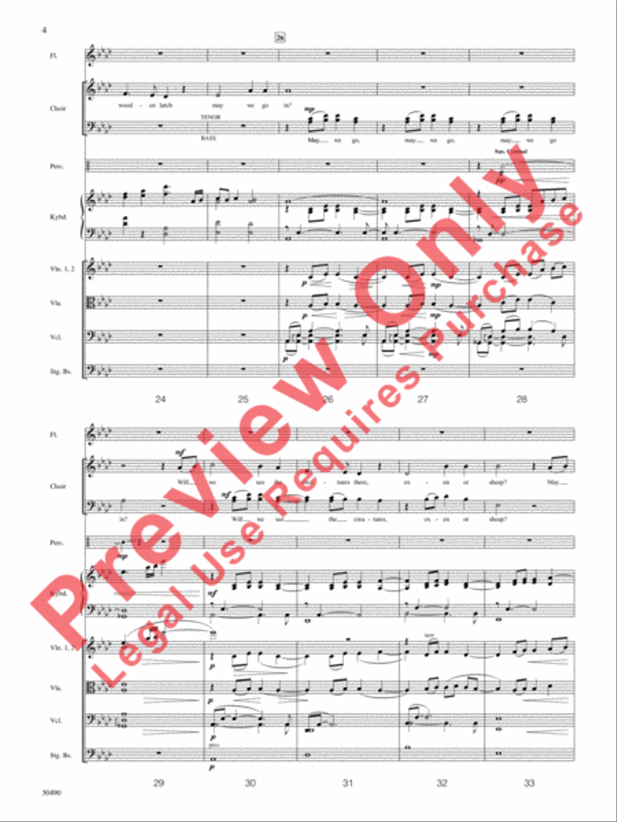 How Far Is It to Bethlehem? Choir scores gallery preview page 5