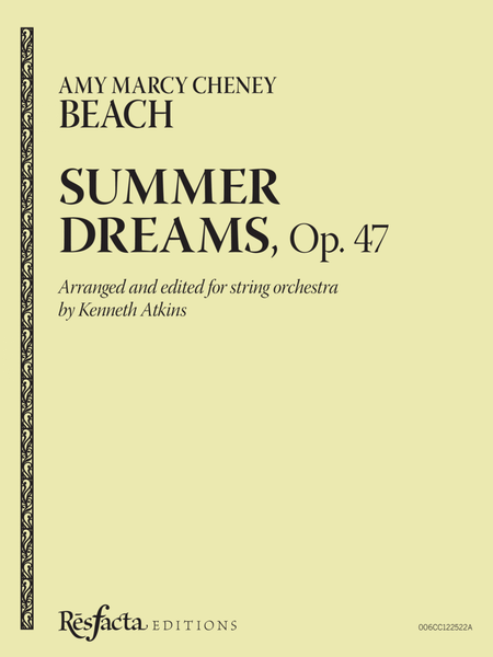 Summer Dreams, Op. 47 image number null