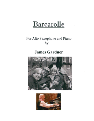 Barcarolle for Alto Saxophone and Piano