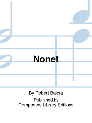 Book cover for Nonet