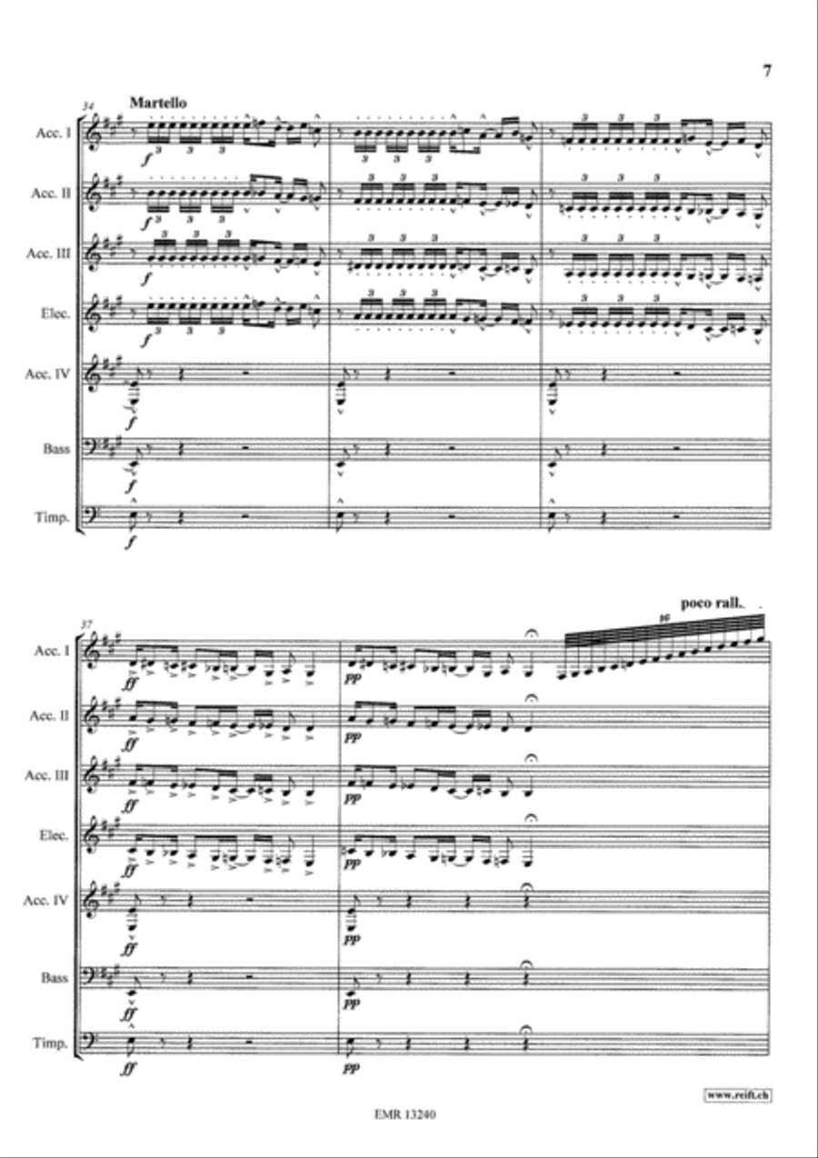Rhapsody in Blue Accordion scores gallery preview page 7