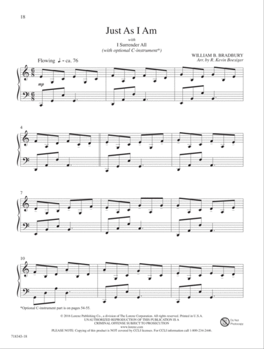 My Redeemer Piano Solo scores gallery preview page 10