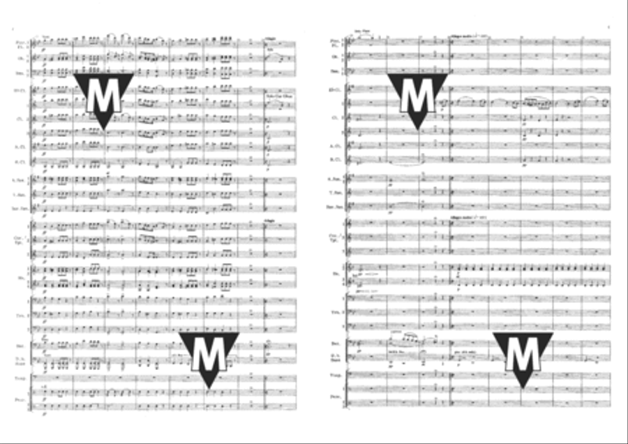 The Mill on the Cliff The Mill on the Cliff Concert Band scores gallery preview page 3