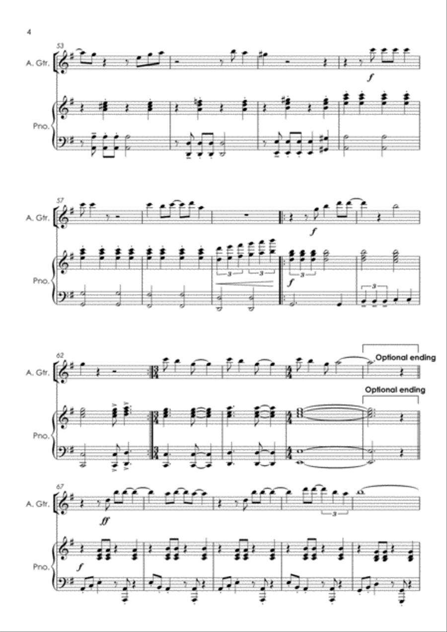 It Must Be Love Guitar scores gallery preview page 5