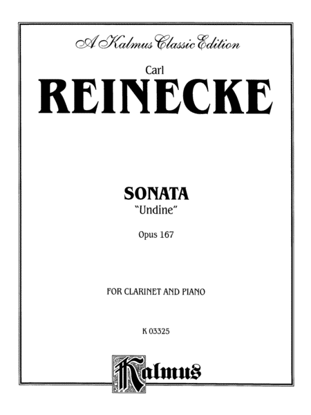 Sonata for Clarinet and Piano, Op. 167