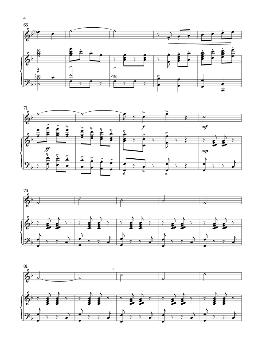 Do-Re-Mi (from The Sound of Music) Flute Solo scores gallery preview page 4