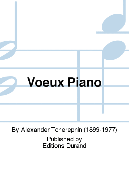 Voeux Piano