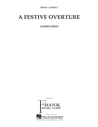 A Festive Overture - 3rd Bb Clarinet
