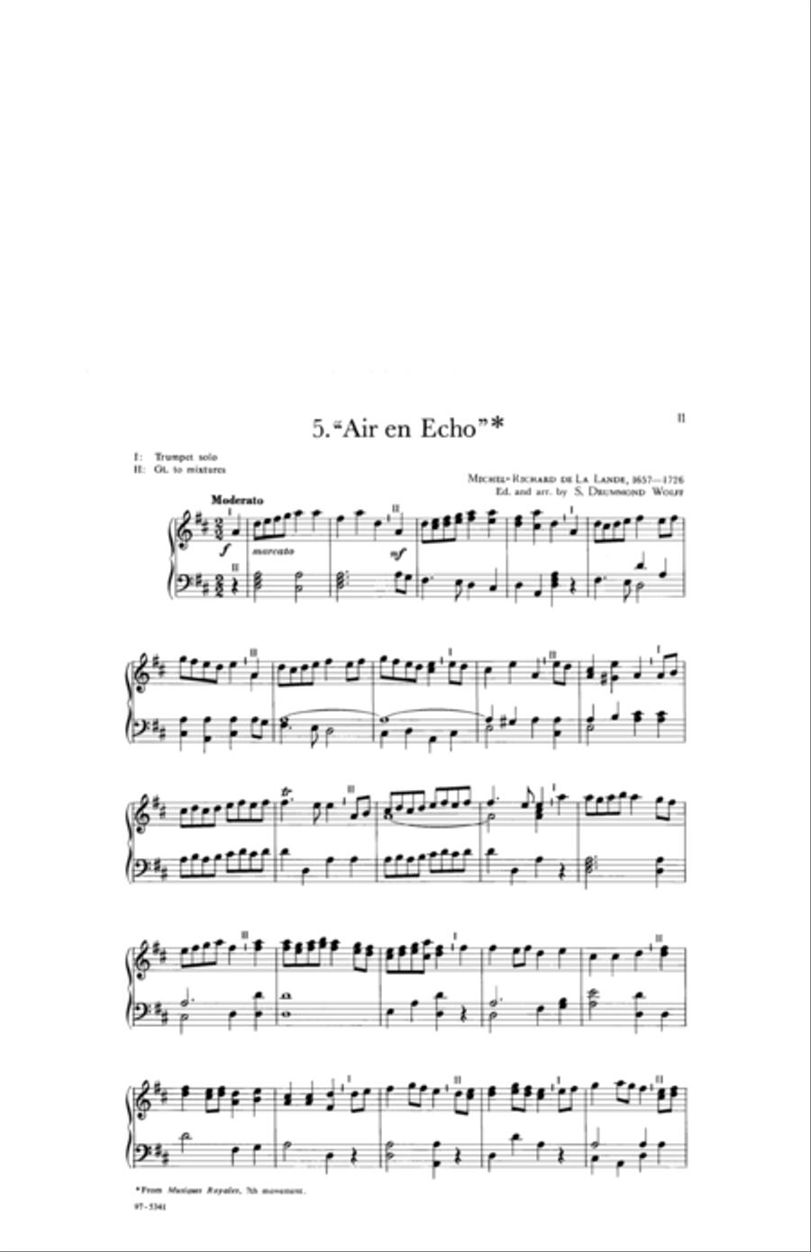Baroque Music for Manuals, Vol. I Organ scores gallery preview page 5
