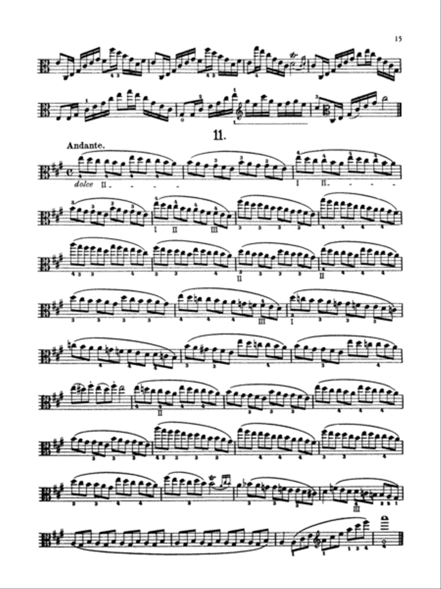 Kreutzer: Forty-two Studies Part scores gallery preview page 1
