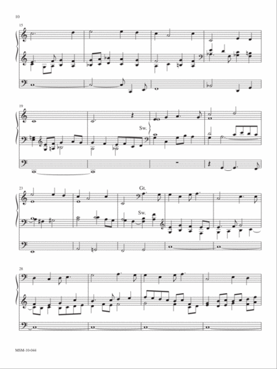 Give Me Jesus Organ scores gallery preview page 2