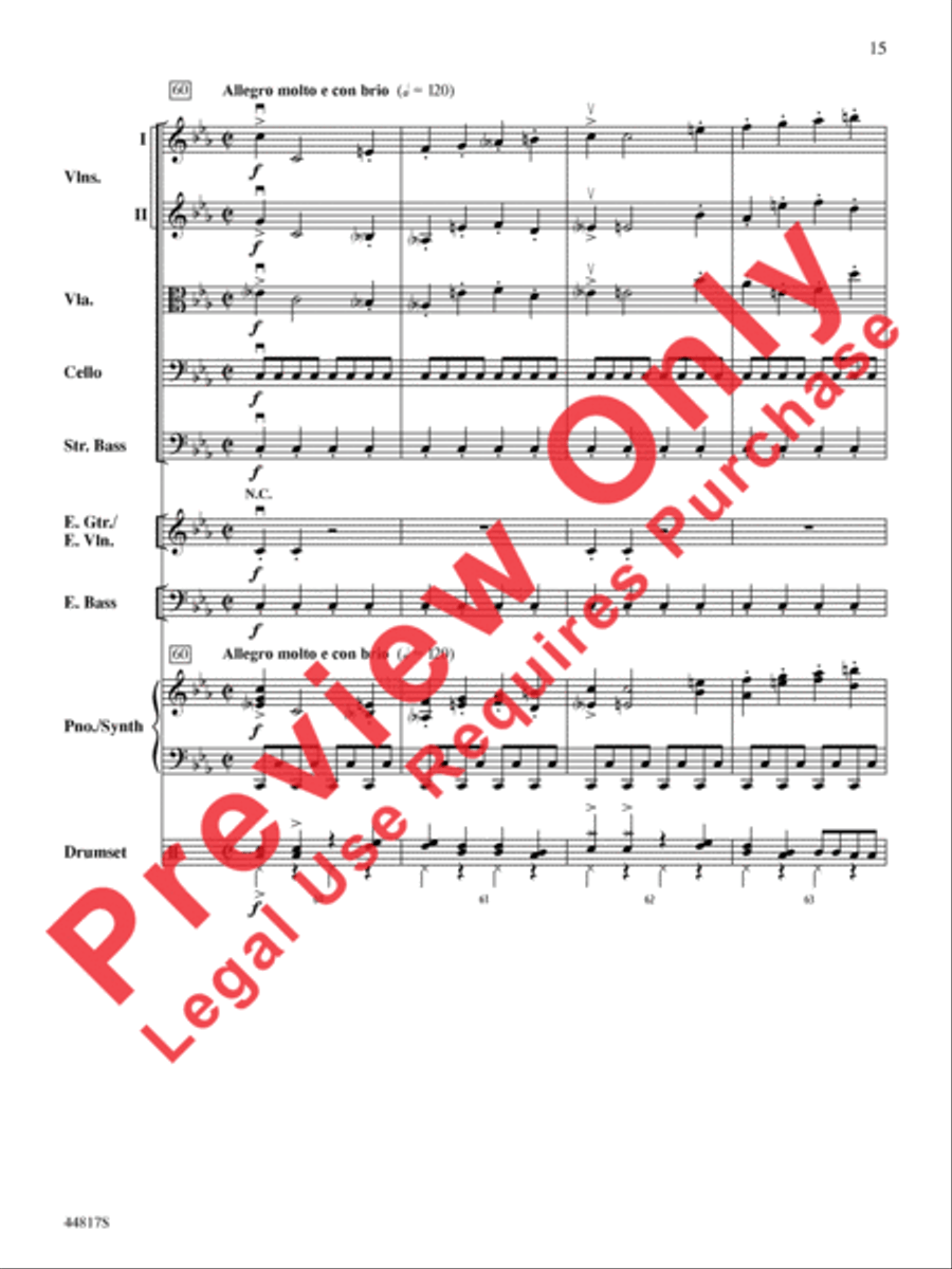 Overture Overture String Orchestra scores gallery preview page 16