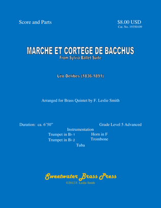 Marche et Cortege de Bacchus from Sylvia Ballet Suite