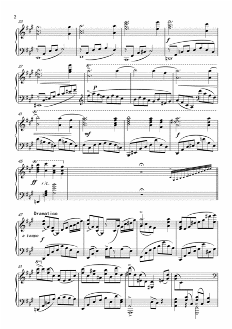 Deemo Goodbye Piano Method scores gallery preview page 2