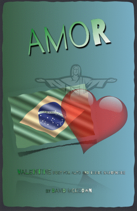 Amor, (Portuguese for Love), Alto and Tenor Saxophone Duet