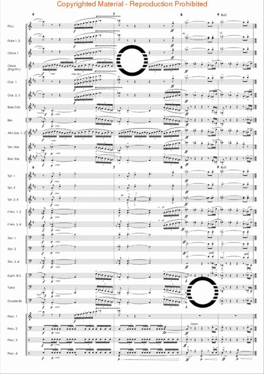 The Eagle's Flight Concert Band scores gallery preview page 3