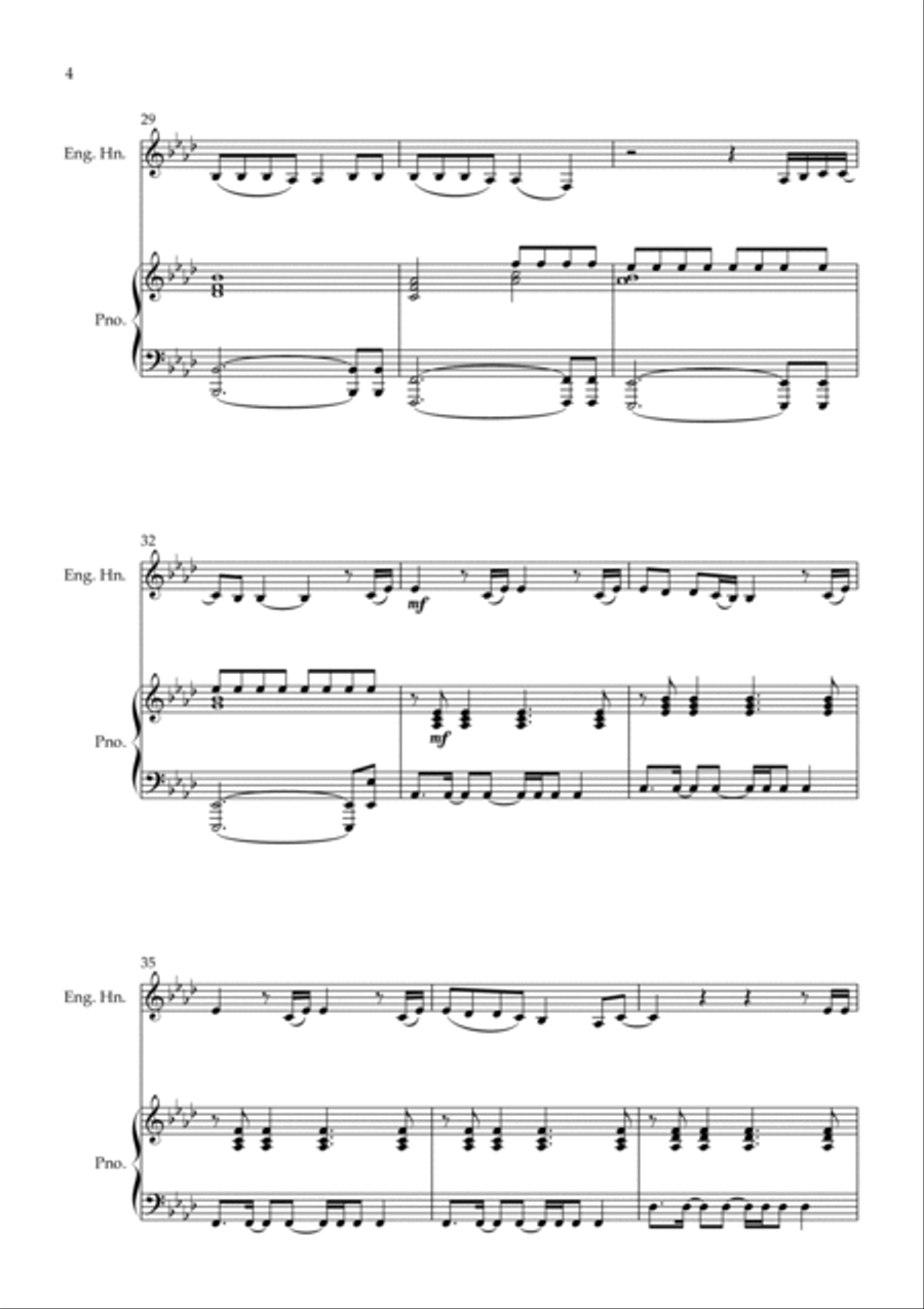 Love Me Like You Do English Horn scores gallery preview page 4
