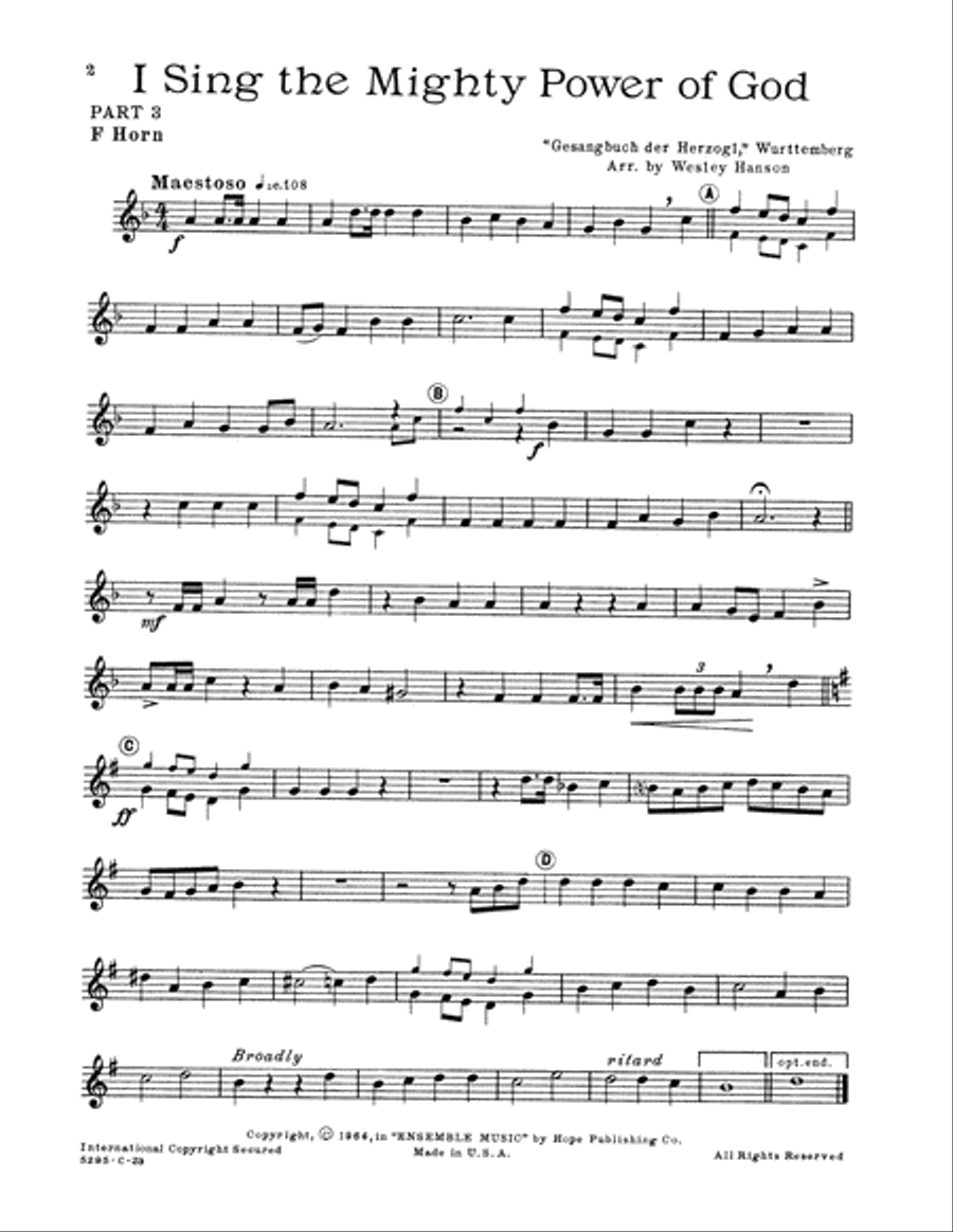 Ensemble Music for Church and School Part scores gallery preview page 4