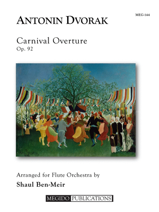 Book cover for Carnival Overture for Flute Orchestra