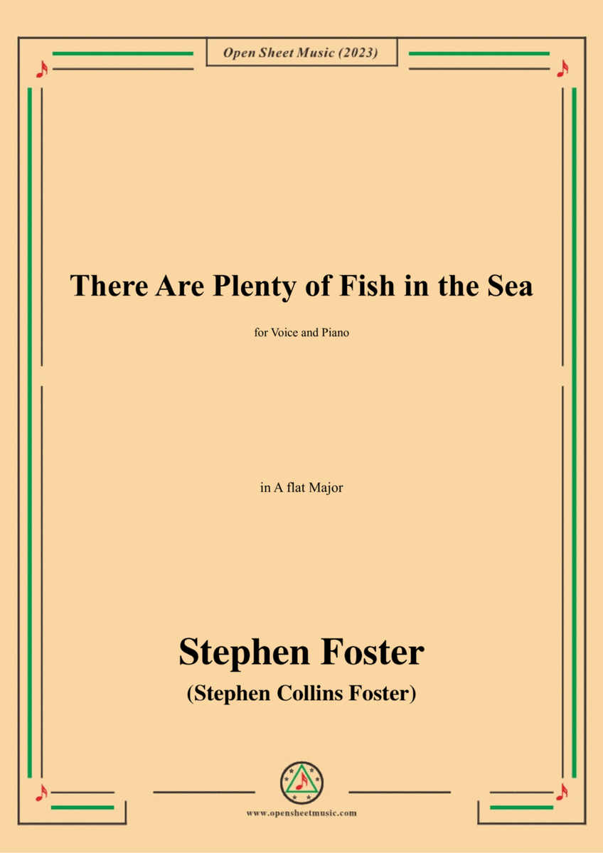 S. Foster-There Are Plenty of Fish in the Sea,in A flat Major