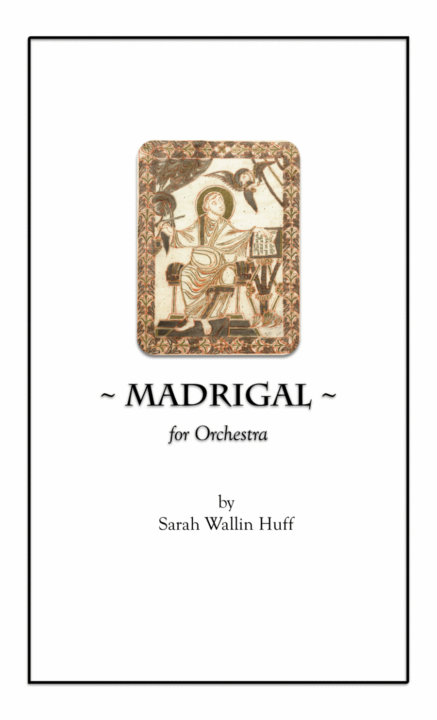 Madrigal, for Orchestra (SCORE) Choir scores gallery preview page 1