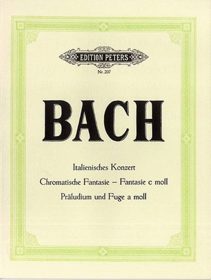 Bach - Selected Works For Piano