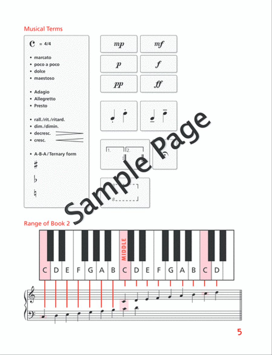 Piano Junior: Theory Book 2 Piano Method scores gallery preview page 6